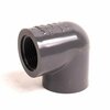 Thrifco Plumbing 1 Inch Threaded x Threaded PVC 90 Elbow SCH 80 8214210